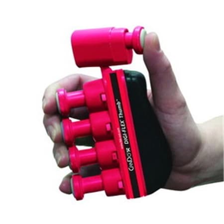 Fabrication Enterprises Fabrication Enterprises 10-3762 Digi-Flex Thumb; Red 680357